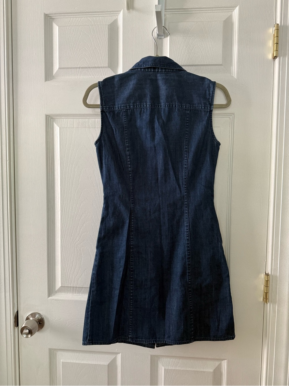 Mini Denim Dress - Picture 8 of 9